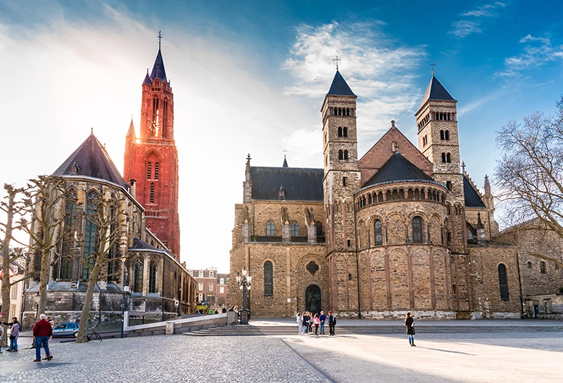 Stock image of Maastricht, Netherlands.