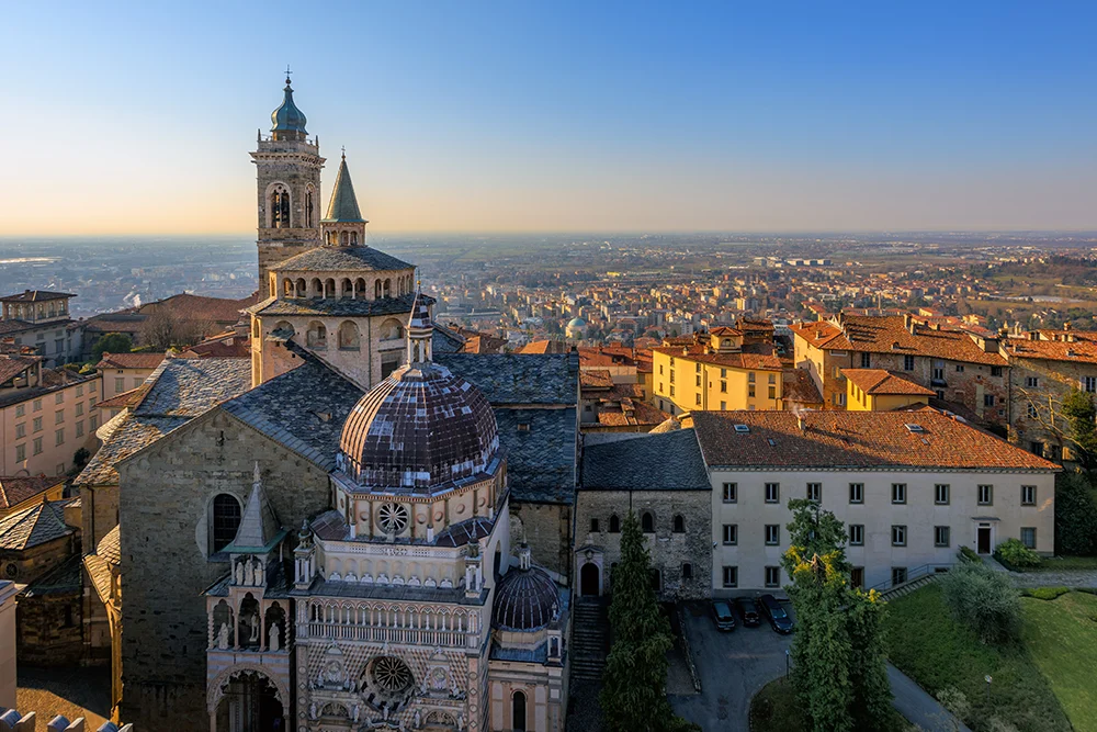 Stock photo of Bergamo, Italy.